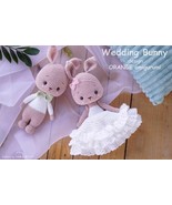 PDF Pattern Crochet Wedding Bunny Pattern Amigurumi Pattern | Instant Do... - £2.28 GBP