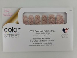 Color Street TOKYO LIGHTS Nail Polish Strips Pink Gold Purple Sparkle RE... - £26.55 GBP