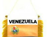 K&#39;s Novelties Venezuela 8 Star Mini Flag 4&quot;x6&quot; Window Banner w/Suction Cup - $2.88