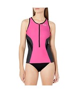 TYR TCOF6A682S Women&#39;s Competitor Tri Tank Muti-Sport Top Pink/Grey, Siz... - €28,80 EUR