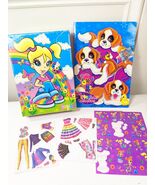 Vintage Lisa Frank Milleny M Storage Box girl 2000 Saint Bernard sticker... - $761.48 MXN