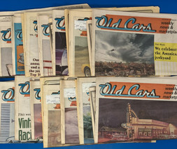 OLD CARS WEEKLY NEWS &amp; MARKETPLACE, NEWSPAPERS 1992, 1995, Lot of 16 - $35.96