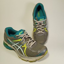 ASICS Women&#39;s Running Shoes Size 7 Gel Flux 3 Titanium/White/Enamel Blue - £13.09 GBP