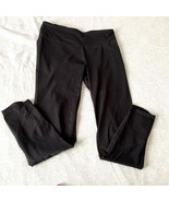 Manduka Black Capri Yoga Exercise Leggings Size Medium - $27.11 CAD