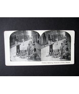 Vintage Stereoview Stereoscope Reprint Card - Panama Children Gathering ... - $9.99