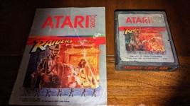  Atari 2600 Raiders Of The Lost Ark   Error mispelling Label 1986  tested - £23.52 GBP