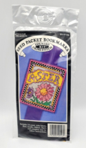 Vintage Banar Designs Counted Cross Stitch Bookmark Aster Stitch Kit NIP Sealed - £3.84 GBP
