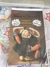 Warm and Natural Cotton Batting Craft Kit, Bunny, Mattie Pattern only no... - $8.46