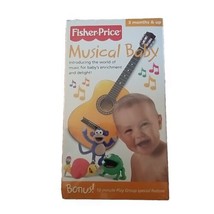 Musical Baby Fisher-Price VHS 3 Months &amp; Up plus 10 min play group - £11.35 GBP