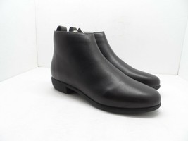 Aerosoles Women&#39;s Spencer Bootie Black Leather Size 6M - £34.15 GBP