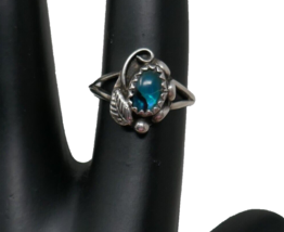 Silver Cloud SC Sterling Silver Labradorite Ring Size 4 - £27.96 GBP