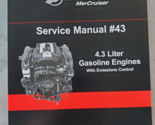 2014 Mercury Mercruiser Service Manuel #43 4.3L Essence Moteurs 90-8M004... - $44.90