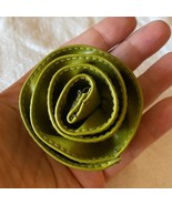 Pregadeira, Broche, Brooch, rosa, verde, rose, vert, 6 cm de comprimento - €7,67 EUR
