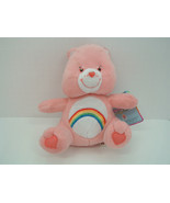2003 care bear cheer bear pink rainbow small  stuffed animal plush origi... - $19.75