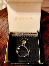 Vintage Pristine in Original Box - Sarah Coventry SPLASH&quot; Silver tone Ne... - £13.58 GBP