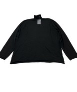 GFore Sweater Mens XXL Black Onyx Merino Wool Blend Turtleneck Pullover ... - $55.56