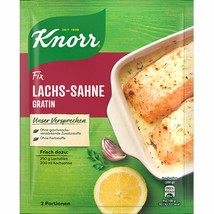 Knorr juicy SALMON fillet w/ spicy creamy sauce - 1pc/ 2 servings -FREE SHIP - £4.75 GBP