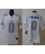 Men's Keon Coleman #0 Stitched Jersey White - $45.00