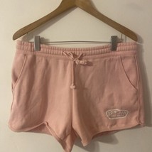 Ron Jon Surf Shop Women’s Shorts Pull-On Pink Tie Front Size XL - £5.74 GBP