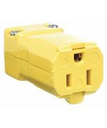 Hubbell-Wiring HBL5969VY Valise Conn 15A 125V 5-15R YL - $29.65