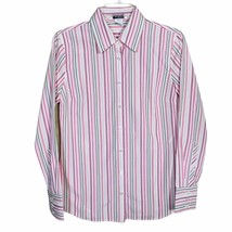 J. Crew Striped Button Up Shirt Small NWT - £17.25 GBP