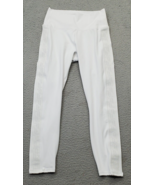 Fabletics Leggings Womens White Powerhold Stretch High Waisted Skinny Le... - $510.44 MXN