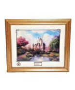 Thomas Kinkade A New Day at Cinderella Castle Limited Edition COA Numbered - £1,185.95 GBP