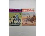 Lot Of (2) 1972 Military Modelling Hobby Magazines January July  - $53.45