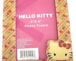  SANRIO Hello Kitty Picture Frame, 4 x 6  Striped Pink - £23.14 GBP