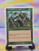 Magic the Gathering MTG Seventh Edition 2001 Card | Monstrous Growth 258... - $0.99