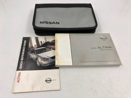 2003 Nissan Altima Owners Manual Set with Case OEM M01B49009 - £11.65 GBP