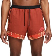 Nike Flex Stride Trail Running Shorts 5&quot; Burnt Orange Large - £38.67 GBP