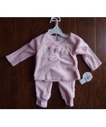 ABSORBA Baby Girls size 6-9 Months Pink 2 Pc Outfit Easter Bunny NEW - $26.55 CAD