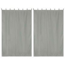 54"X84" Outdoor Curtain Panel Drape Uv30+ Patio Pergola Garden Pavilion 2 Pack - £43.42 GBP