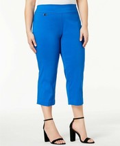 Alfani Plus Size Pull-On Capri Pants in Blue (Choose Size) NEW W TAG - £27.53 GBP+