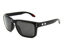 Oakley Holbrook OO9102 Polarized Sunglasses, Shiny Black / Black. 57-18-... - £58.22 GBP
