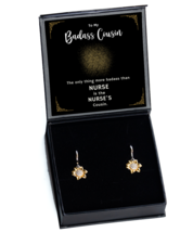 Ear Rings For Cousin, Nurse Cousin Earring Gifts, Cousin To Cousin Gifts,  - £40.17 GBP