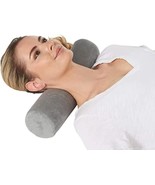 Cervical Neck Roll Memory Foam Pillow Bolster Pillow Round Neck Pillows ... - $44.33