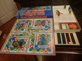 The Six Million Dollar Man Board Game Vintage Parker Brothers 1975 - £20.40 GBP