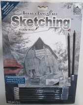 Royal Langnickel Sketching Made Easy Art Set Old Barn - New - £6.69 GBP