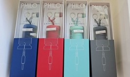 PHILO Spool Earphones Headphones Microphone Tangle Free Durable  - $7.95
