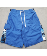 Joe Boxer Swim Trunks Short Men&#39;s M Multi Thermal Lined Elastic Waist Dr... - $33.57 CAD