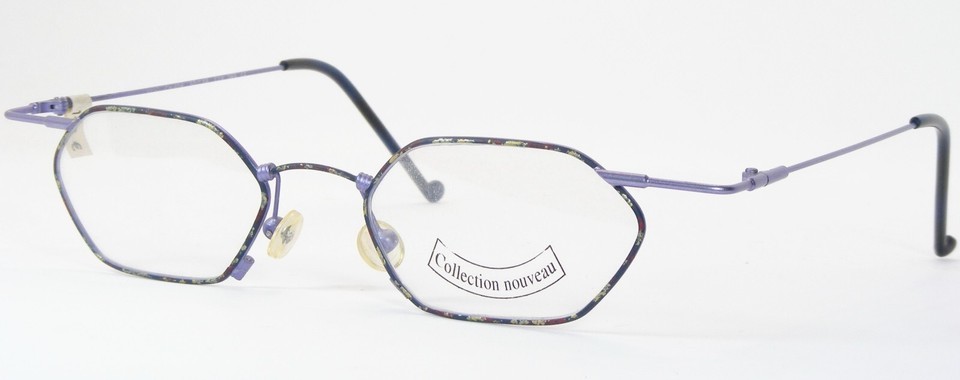 Vintage Collection Nouveau 608 265 Multicolor Unique RARE EYEGLASSES 50-... - $57.42