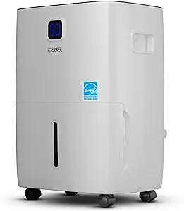 COMMERCIAL COOL Dehumidifier, 35 Pint Dehumidifier with Adjustable Humid... - $324.99