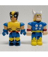 Mega Bloks Marvel Figures Thor Wolverine Avenger Vintage Toys - $9.00