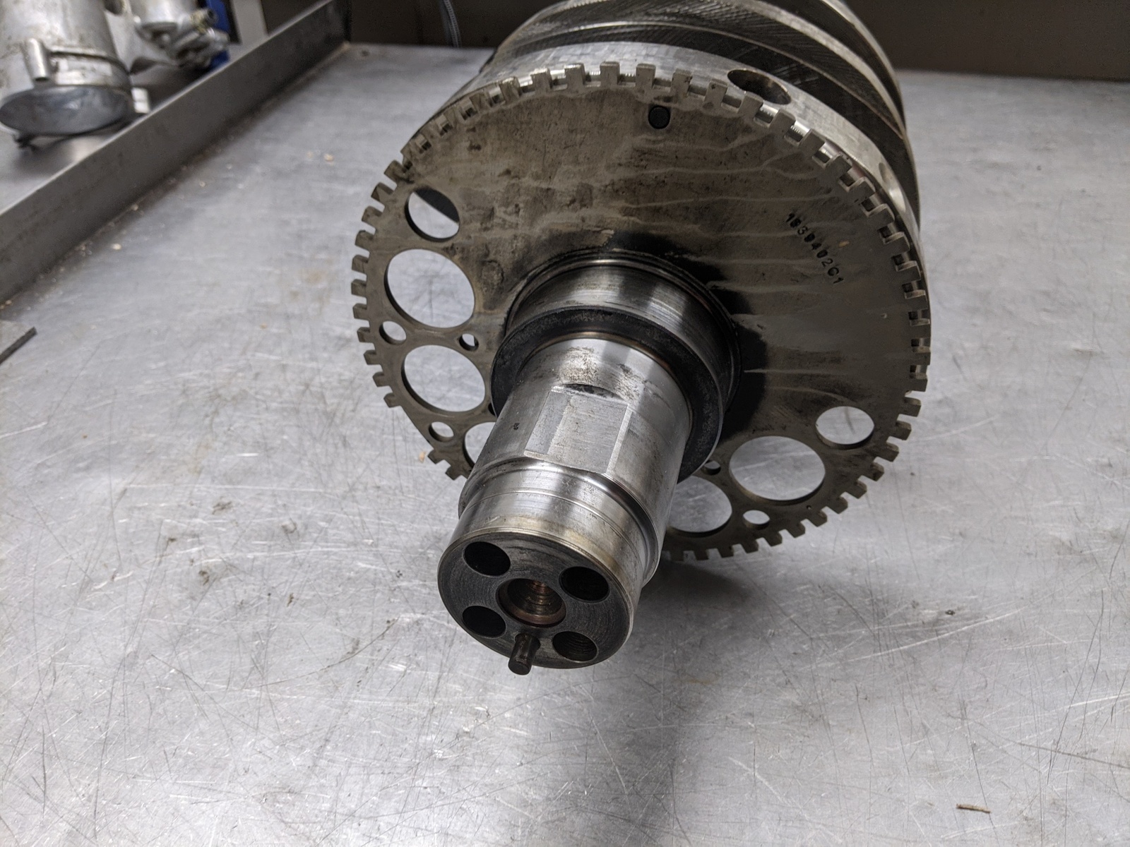 Crankshaft Standard For 03-07 Ford F-250 Super Duty  6.0 3C3E6303AA Diesel Item image 2
