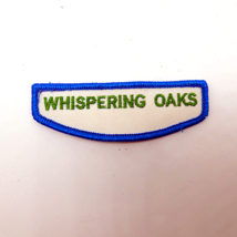 Girl Boy Cub WHISPERING OAKS Scout Badge Patch Initiative Fun Patches - $1.48