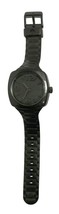 Nixon Tuned In The Dial Watch A265-000 Black-on-Black Locking Loopers Band WORKS - £23.37 GBP