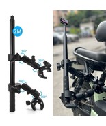 Motorcycle Bike Invisible Selfie Stick Mount for GoPro Max 10 DJI Insta 360 - £26.62 GBP+