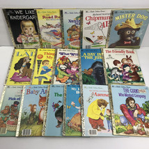 Little Golden Book Lot Of 16 Titles Children&#39;s Kids Picture Books Kindergarten - £19.40 GBP
